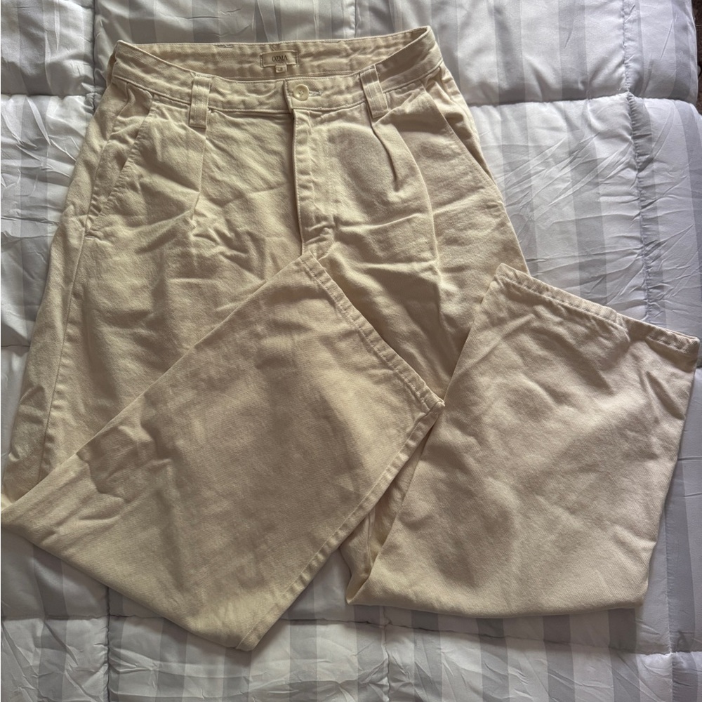 OZMA Cream Field Trousers